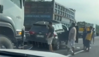 Mobil Gus Hilman dan Rombongan alami kecelakaan di Tol Pasuruan Probolinggo