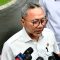 Menko bidang Pangan, Zulkifli Hasan di Kompleks Istana Kepresidenan.