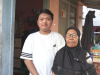 Muhammad Novareza Sayyid Pratama bersama sang nenek.