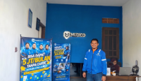 Diky Hardi Cahya, Inisiator MUDICO, atau yang biasa dikenal dengan sebutan Coach Diky Jos, di Kantor MUDICO.
