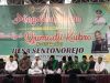 Gus Abbas Billy Yachsyi Ketum PWI LS saat memimpin tahlil Akbar di acara Haul Syech Djumadil Kubro ke 651 Tahun.