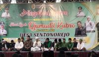 Gus Abbas Billy Yachsyi Ketum PWI LS saat memimpin tahlil Akbar di acara Haul Syech Djumadil Kubro ke 651 Tahun.