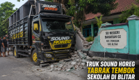 Gambar Ilustrasi Laka Truk Sound Horeg di Blitar