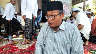 KH. Abdul Wahab Ma'sum Ketua MWC NU dan MUI Rembang.